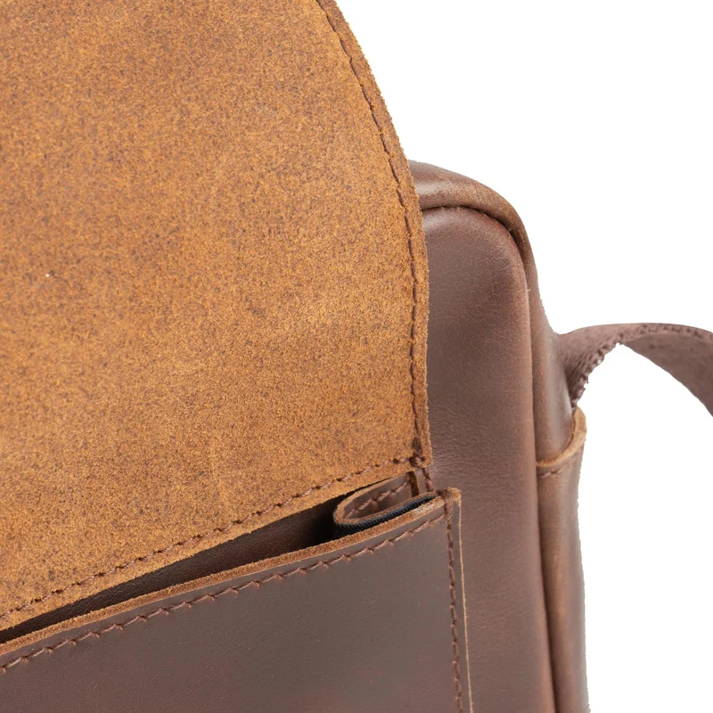 Buckle & Seam Collector - Umhängetasche 23 cm (brown)