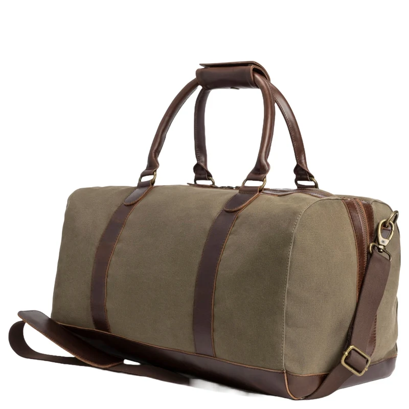 Buckle & Seam Willow Weekender - Reisetasche 50 cm (royal green/brown)