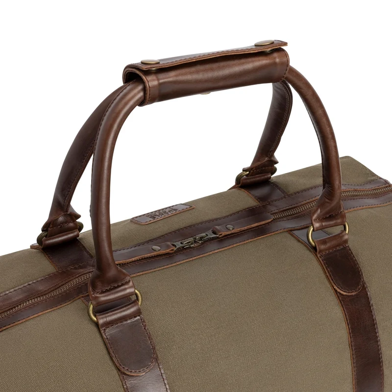 Buckle & Seam Willow Weekender - Reisetasche 50 cm (royal green/brown)
