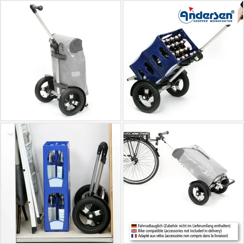 Andersen Tura Shopper Fado 2.1 - Einkaufstrolley 127 cm (black)