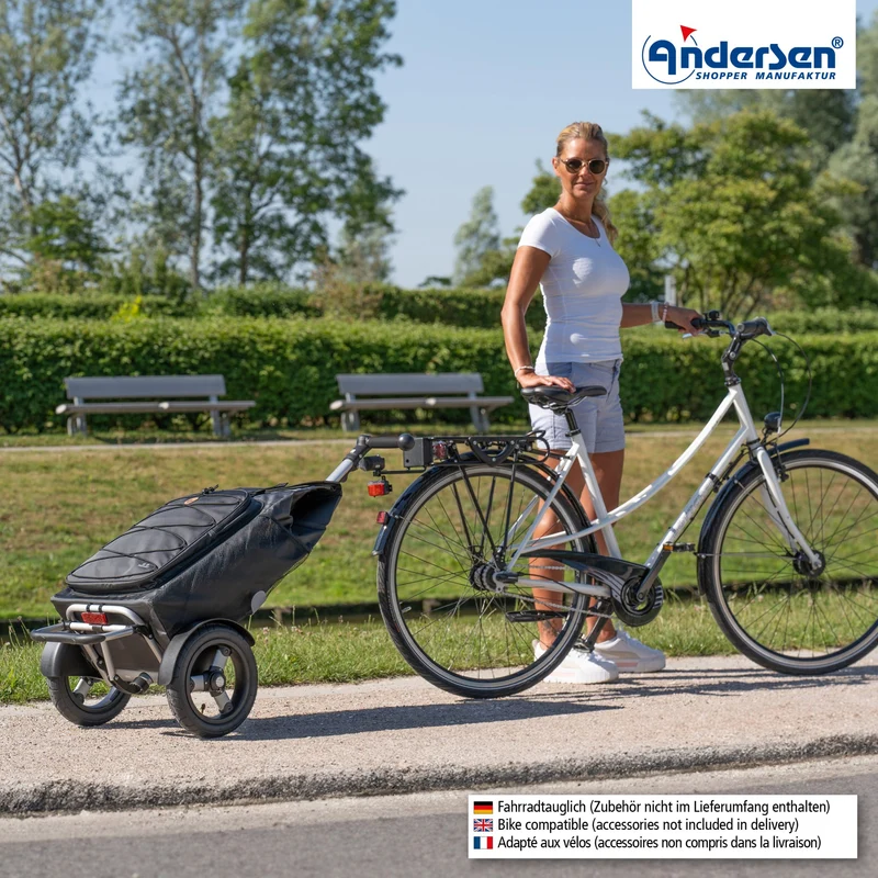 Andersen Tura Shopper Fado 2.1 - Einkaufstrolley 127 cm (black)