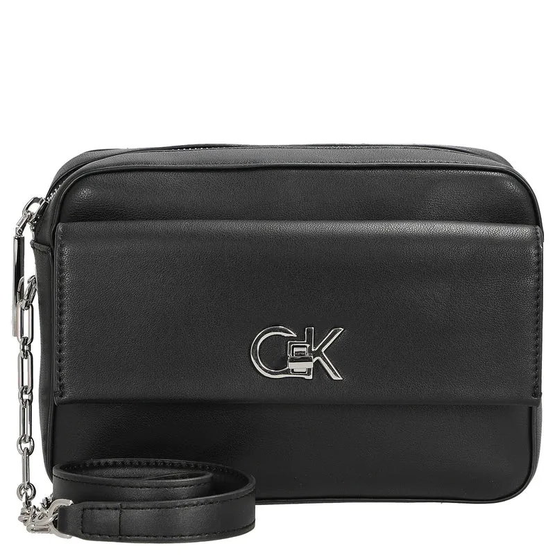 Calvin Klein CK Re-Lock - Umhängetasche 22 cm (schwarz)