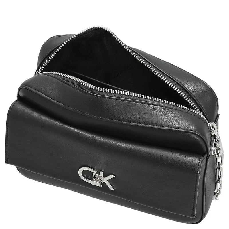 Calvin Klein CK Re-Lock - Umhängetasche 22 cm (schwarz)