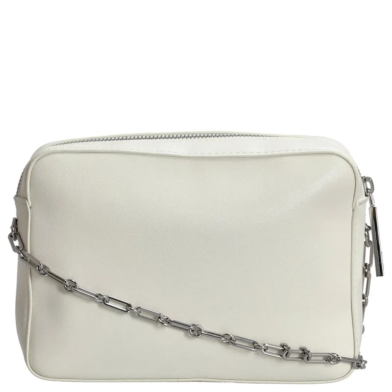 Calvin Klein CK Re-Lock - Umhängetasche 22 cm (lily white)