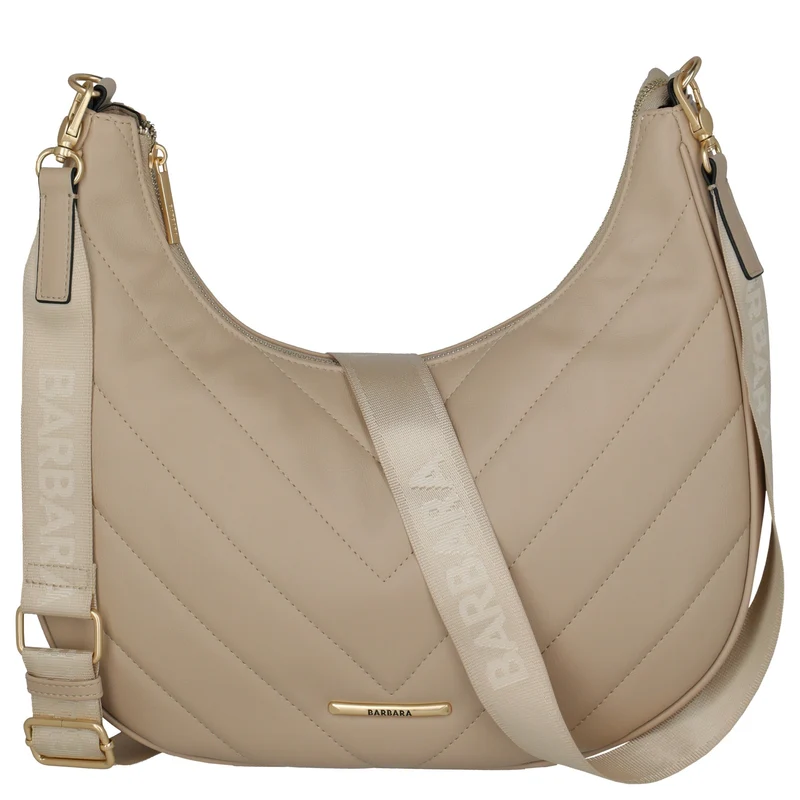 Travelite BARBARA Cozy Hobo Bag - Schultertasche 35 cm (sand)