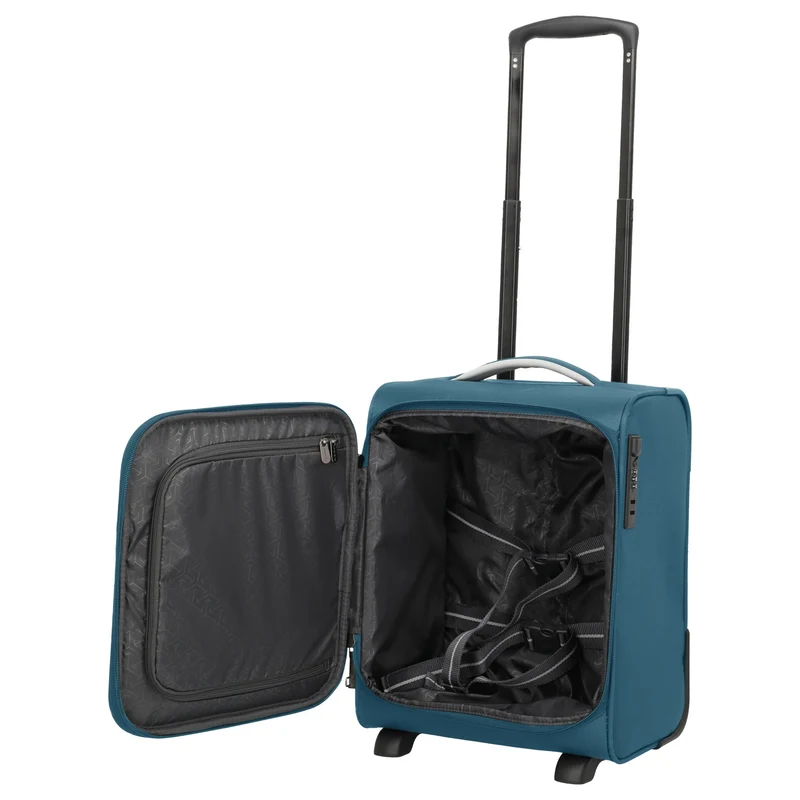Travelite Jetpack Wings - 2-Rollen-Trolley S 40 cm (petrol)