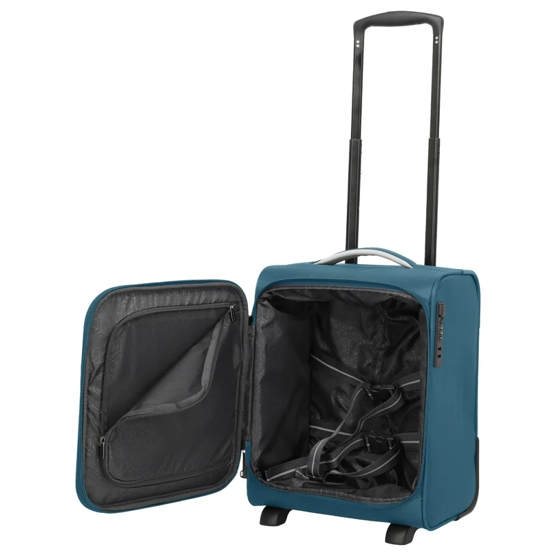 Travelite Jetpack Wings - 2-Rollen-Trolley S 40 cm (petrol)