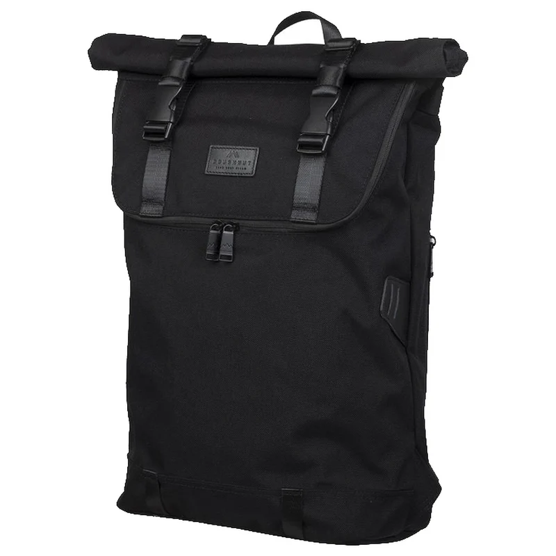 Doughnut Christopher Nylon Black Series 18 - Rolltop Rucksack 45 cm (black)