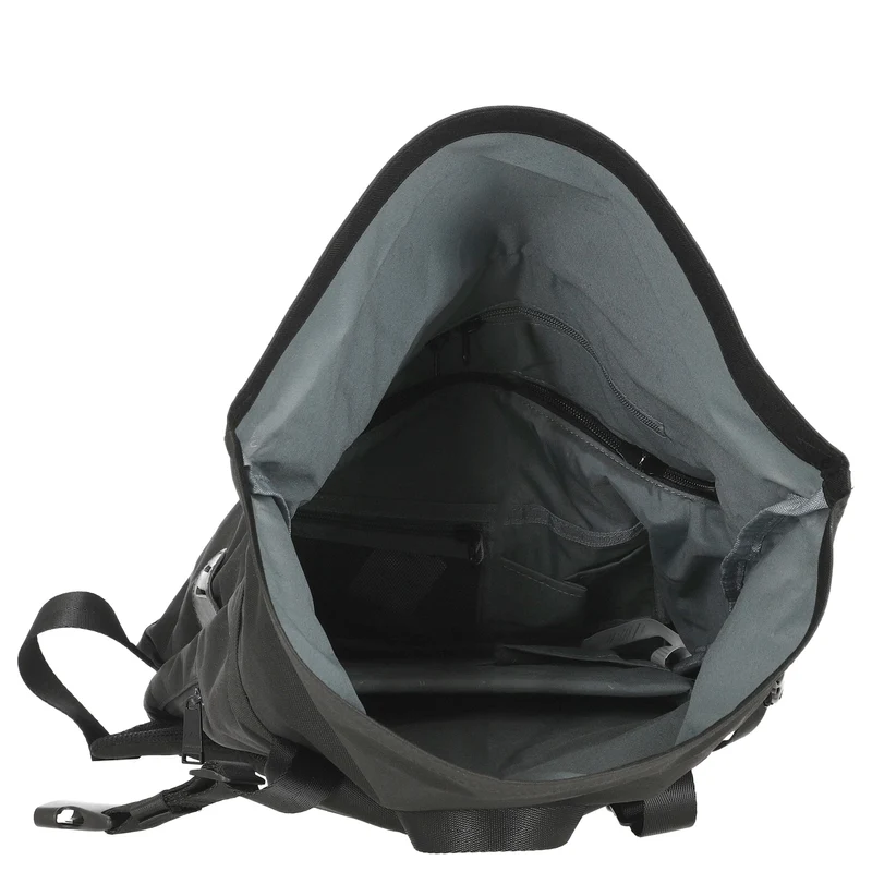 Doughnut Christopher Nylon Black Series 18 - Rolltop Rucksack 45 cm (black)