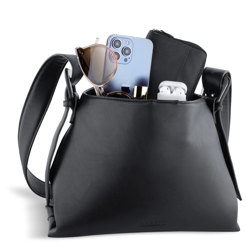 bugatti Luna - Schultertasche 30 cm (schwarz)