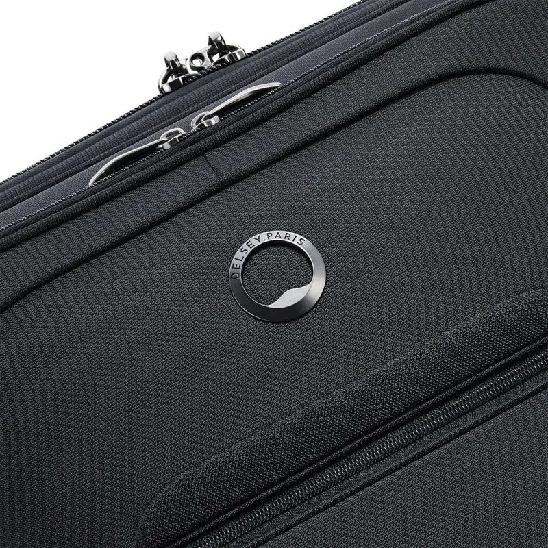 Delsey Paris Helium Dlx 2.0 erweiterbar - 4-Rollen-Trolley 77cm (schwarz)