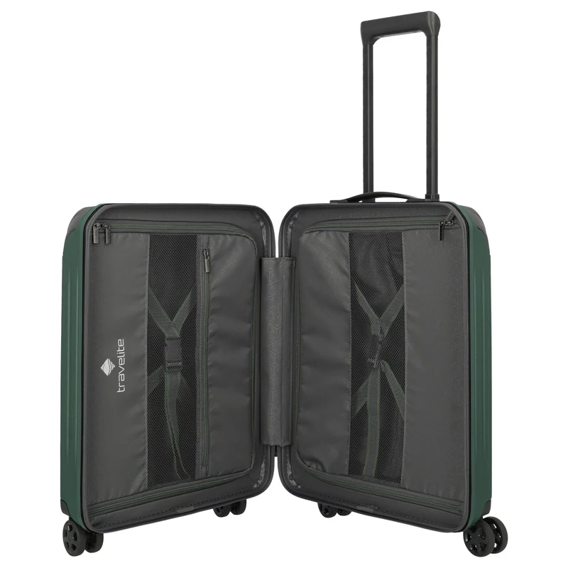 Travelite Dynamiic -4-Rollen-Kabinentrolley S 55 cm (grün)