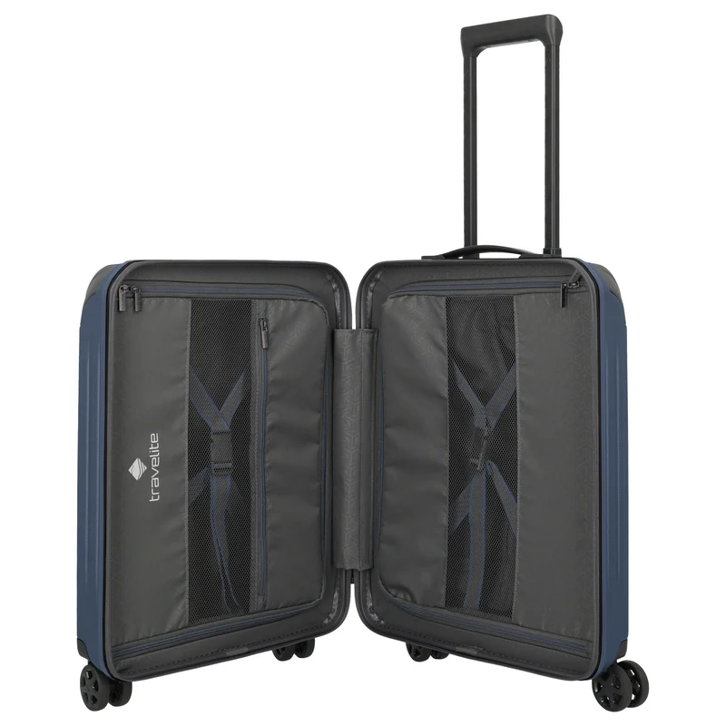 Travelite Dynamiic -4-Rollen-Kabinentrolley S 55 cm (denimblue)