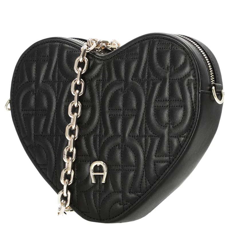 Aigner Fashion - Schultertasche 19 cm (black)