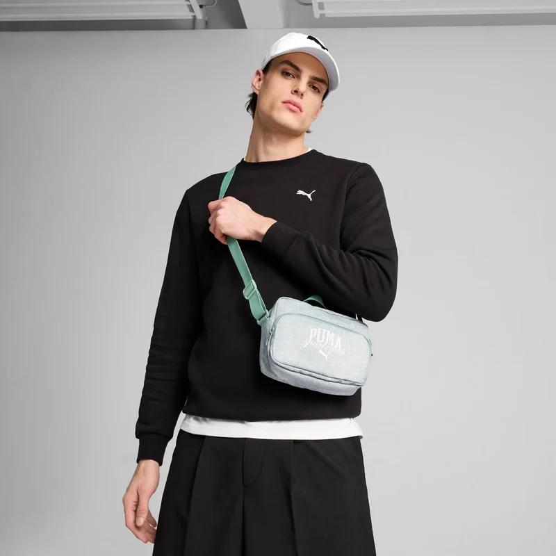 Puma Phase Class - Umhängetasche 20 cm (green moon)