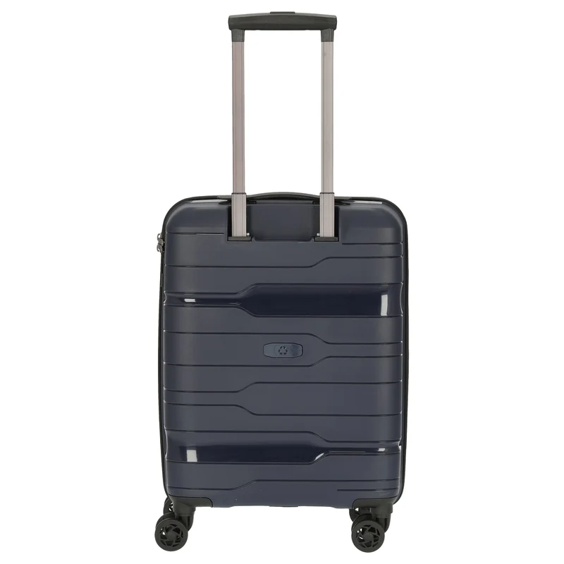 CHECK.IN Memphis - 4-Rollen-Kabinentrolley 55 cm (blau)