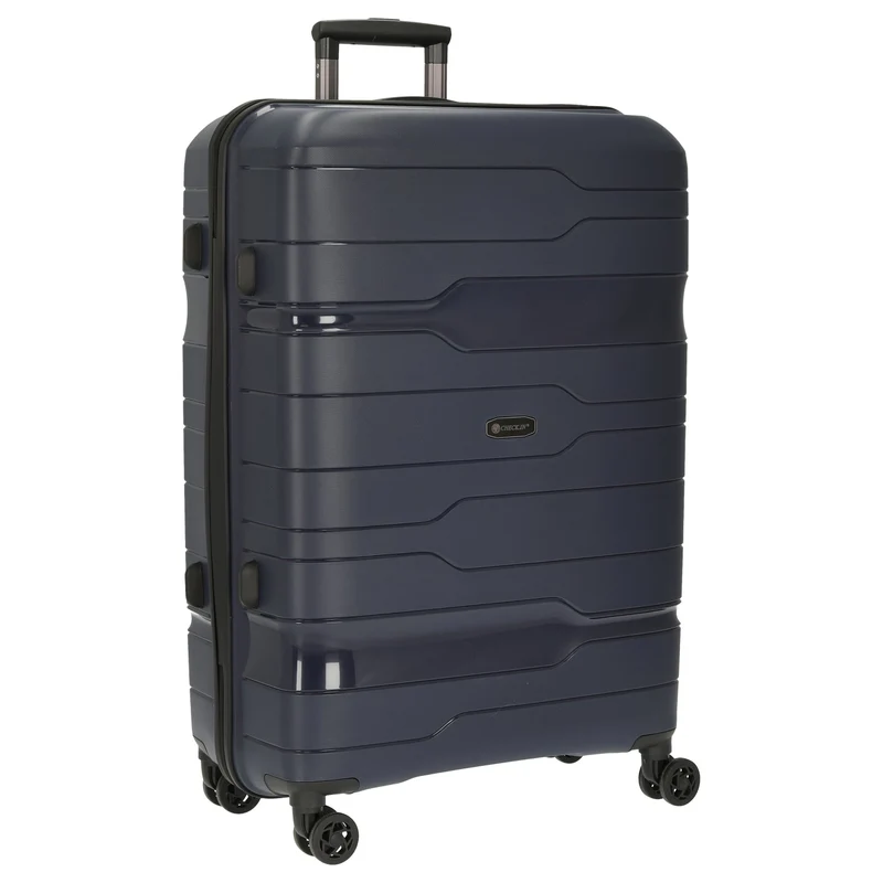 CHECK.IN Memphis - 4-Rollen-Trolley 76 cm (blau)