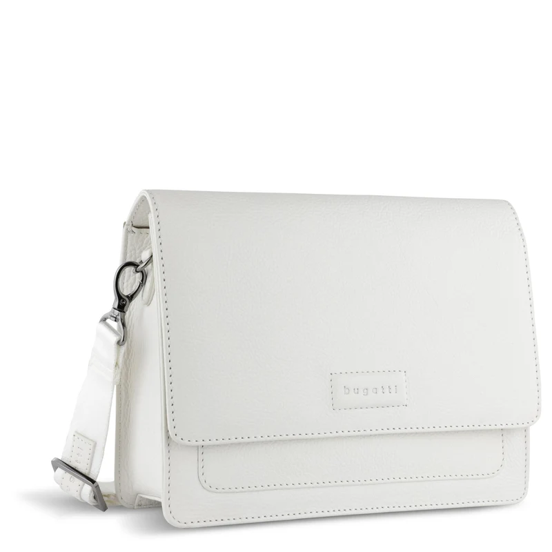 bugatti Elsa - Schultertasche M 24 cm (weiß)