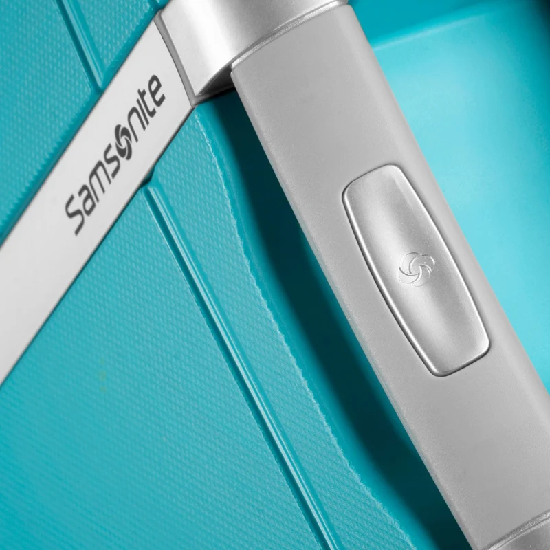 Samsonite S Cure Spinner - 4-Rollen-Kabinentrolley S 55 cm (aqua blue)