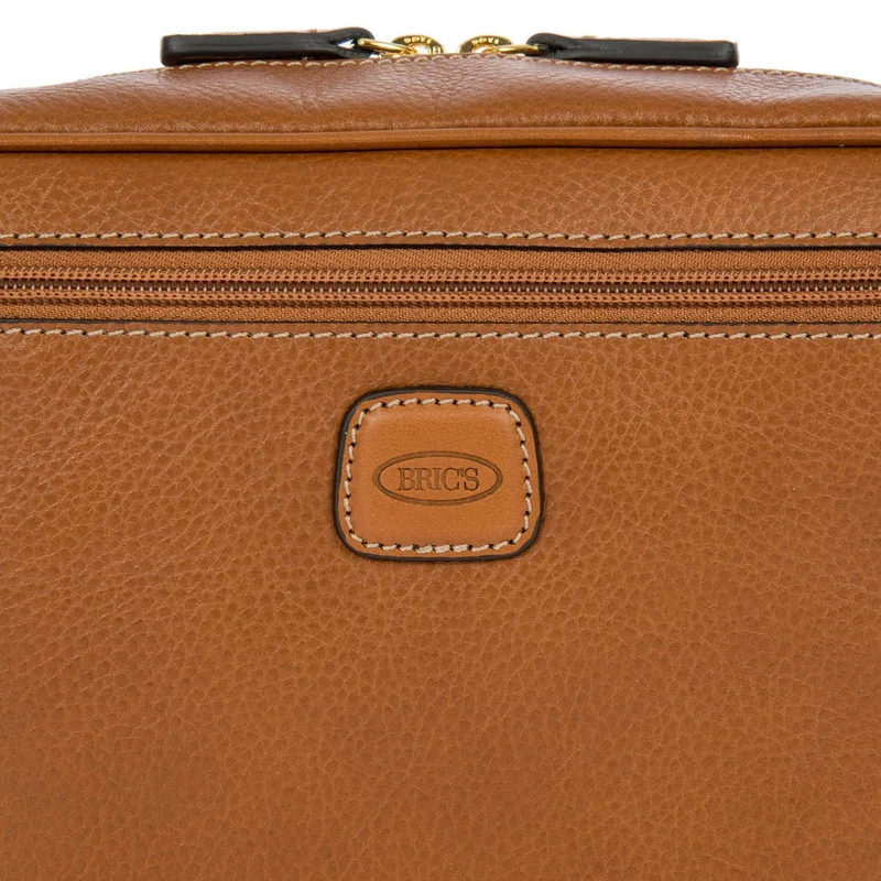 Brics Life Pelle - Kulturbeutel 25 cm (cognac)