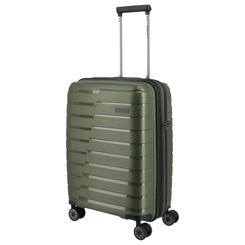Travelite Air Base - 4-Rollen-Kabinentrolley S 55 cm erw. (olive)