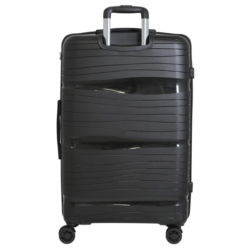 D&N Travel Line 4300 - 4-Rollen-Trolley L 76 cm (black)
