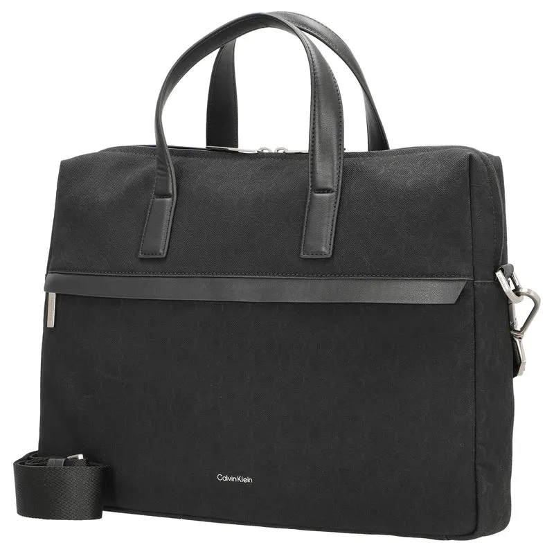 Calvin Klein Must - Aktentasche 38 (twill mono black)