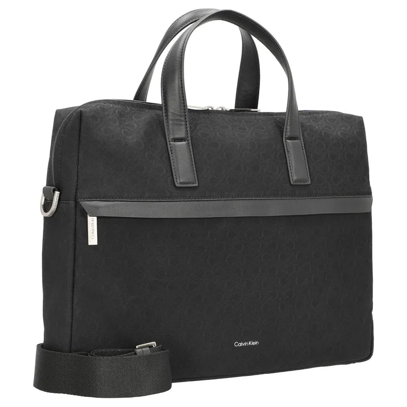 Calvin Klein Must - Aktentasche 38 (twill mono black)