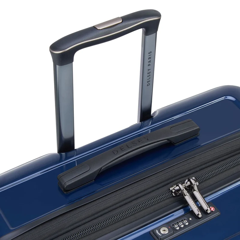 Delsey Paris Shadow 5.0 - 4-Rollen-Trolley XL 82 cm erw. (marineblau)