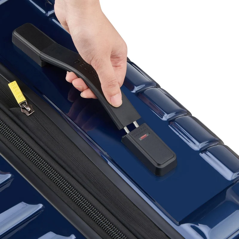 Delsey Paris Shadow 5.0 - 4-Rollen-Trolley XL 82 cm erw. (marineblau)