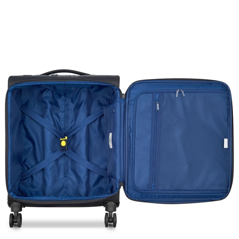 Delsey Paris Brochant 3 - 4-Rollen-Kabinentrolley S 55 cm (deep black)
