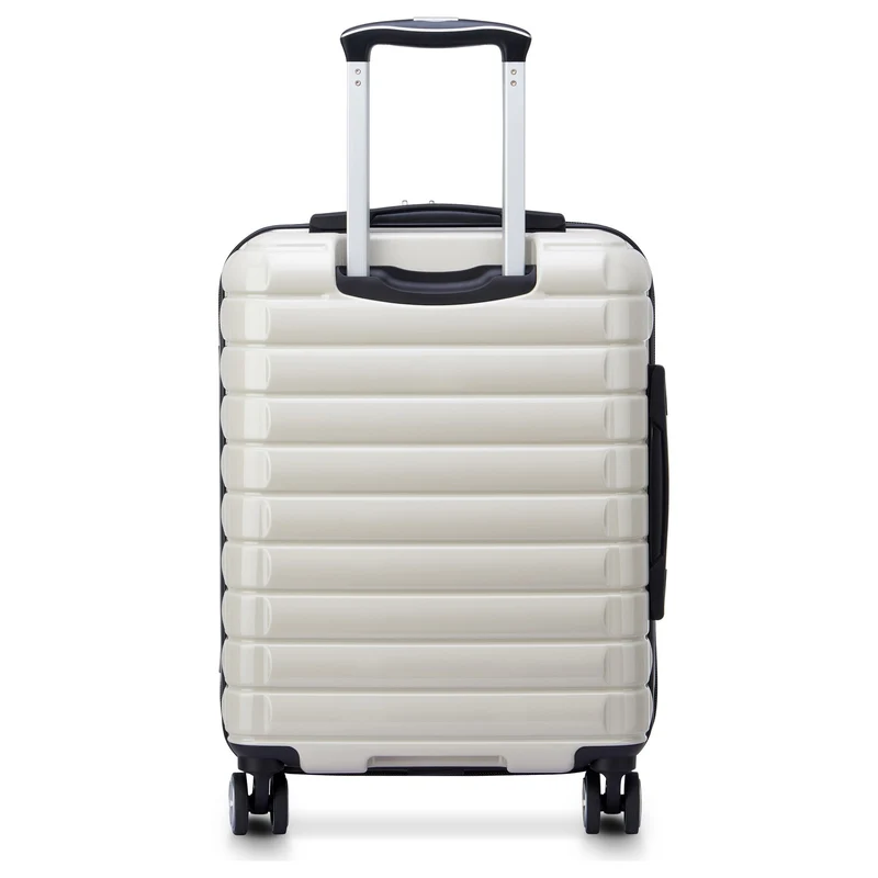 Delsey Paris Shadow 5.0 - 4-Rollen-Kabinentrolley Slim Line USB 55 cm (elfenbein)