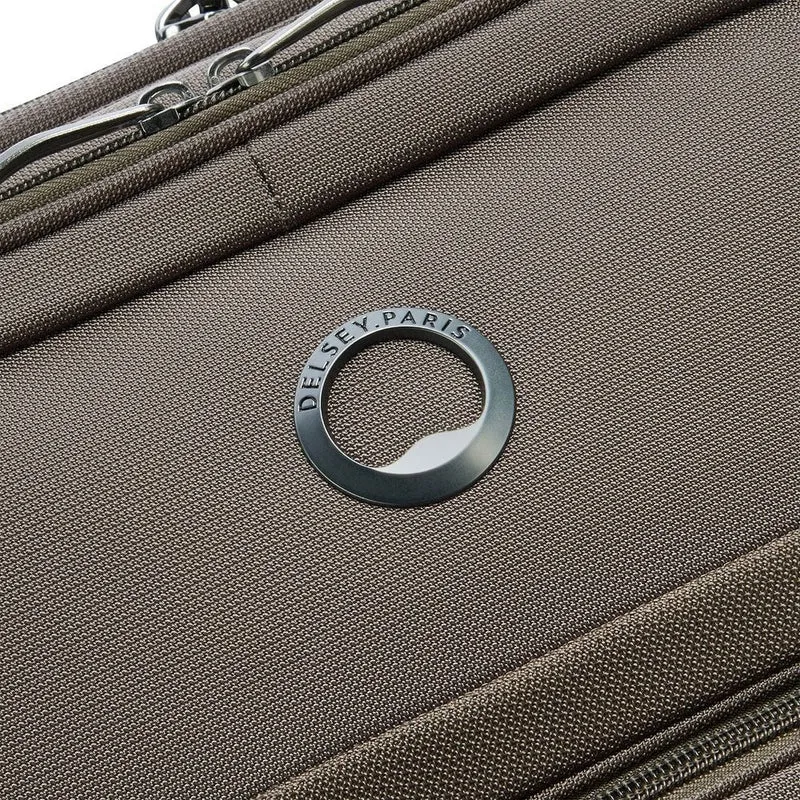 Delsey Paris Helium Dlx 2.0 Slim Line - 4-Rollen-Kabinentrolley 55 cm (mokka)
