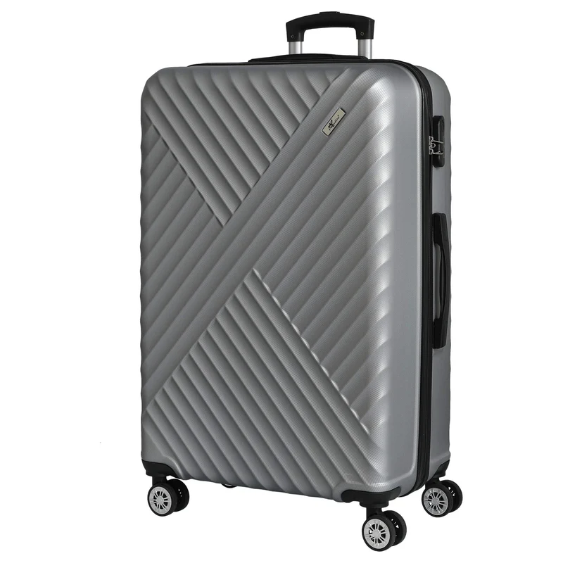 Paradise by CHECK.IN Kingston - 4-Rollen-Trolley Set 3tlg. (silber)