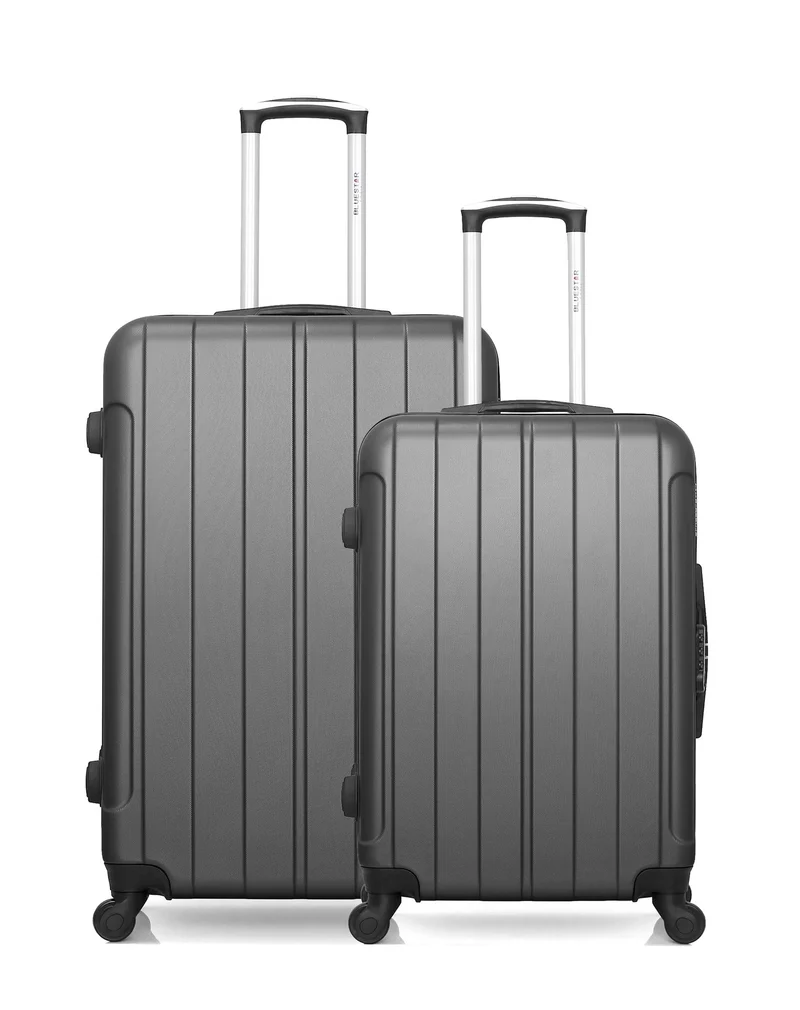BLUESTAR – 2er-Pack: Großer Koffer und mittelgroßer Koffer NAPOLI