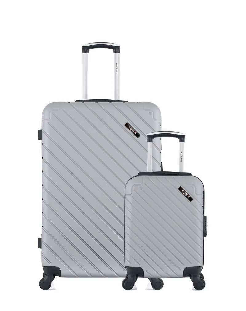 BLUESTAR – 2er-Pack: Großer Koffer und Handgepäck XXS CITÉ