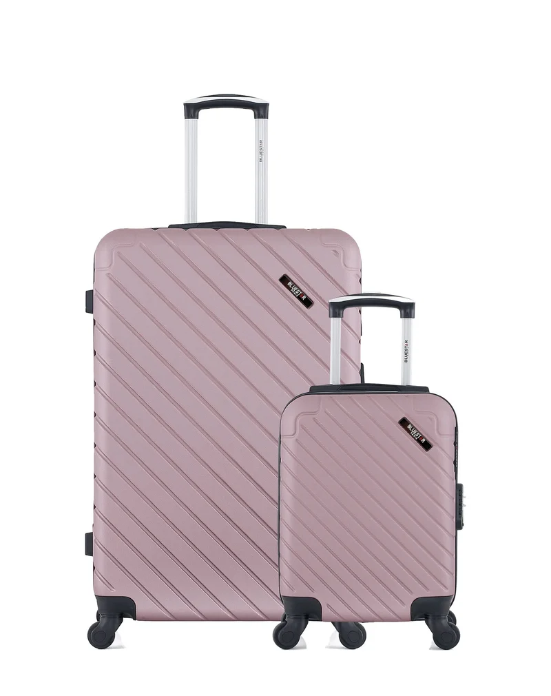 BLUESTAR – 2er-Pack: Großer Koffer und Handgepäck XXS CITÉ