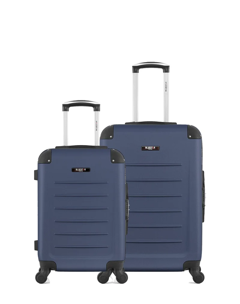 BLUESTAR - 2er-Pack: Mittelgroßer Koffer und Handgepäck OPERA