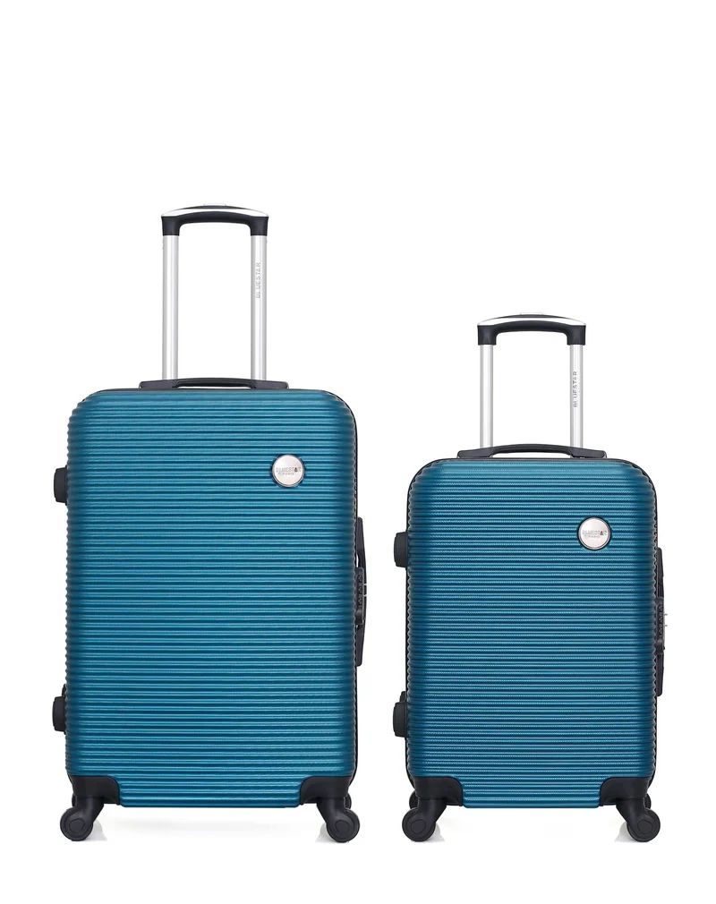 BLUESTAR – 2er-Pack: Mittelgroßer Koffer und Handgepäck LONDON
