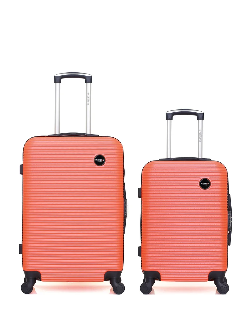 BLUESTAR – 2er-Pack: Mittelgroßer Koffer und Handgepäck LONDON