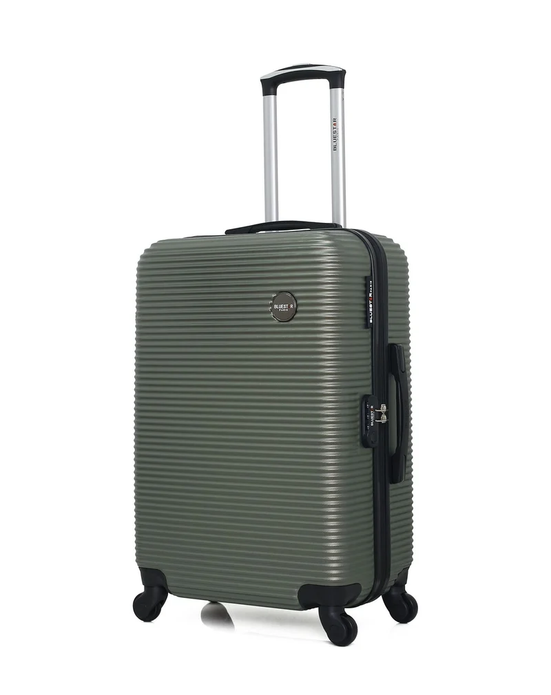 BLUESTAR – 2er-Pack: Mittelgroßer Koffer und Handgepäck LONDON
