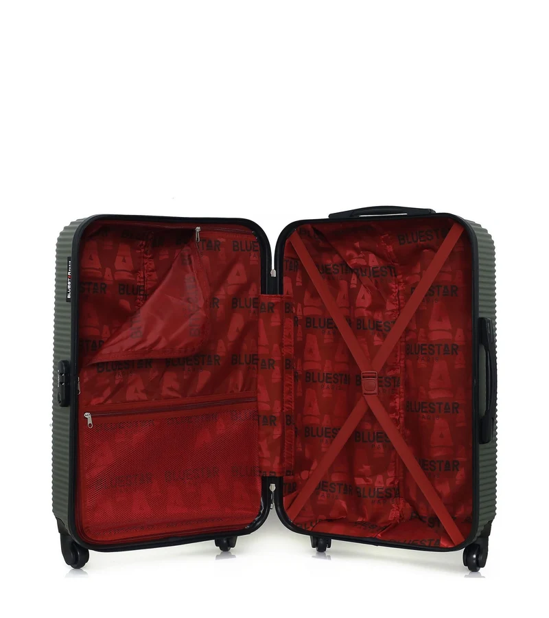 BLUESTAR – 2er-Pack: Mittelgroßer Koffer und Handgepäck LONDON