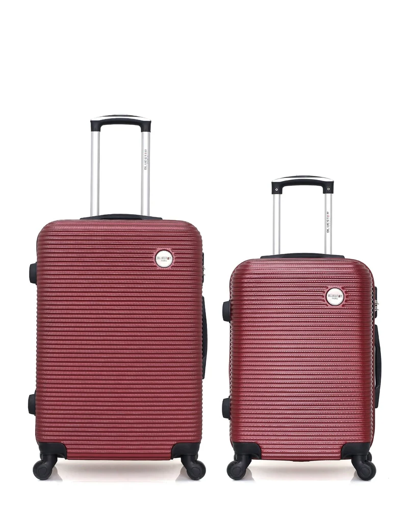 BLUESTAR – 2er-Pack: Mittelgroßer Koffer und Handgepäck LONDON