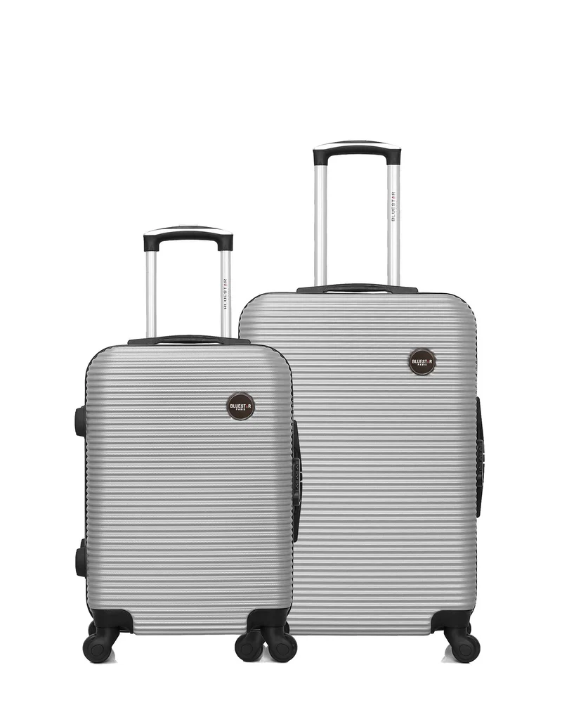 BLUESTAR – 2er-Pack: Mittelgroßer Koffer und Handgepäck LONDON