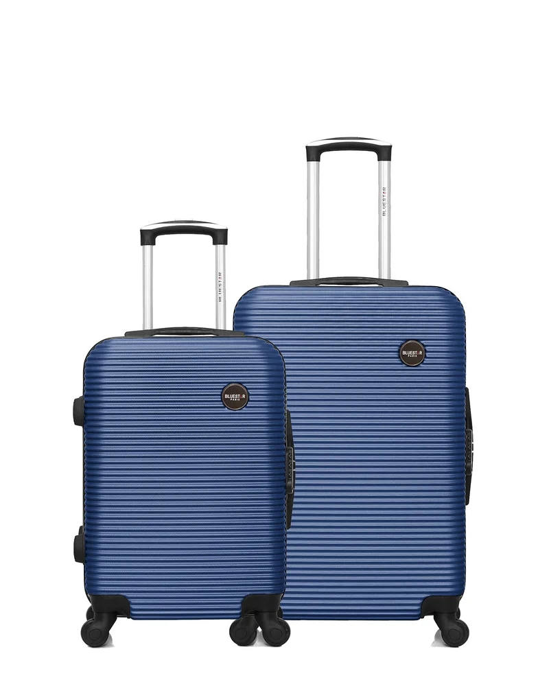 BLUESTAR – 2er-Pack: Mittelgroßer Koffer und Handgepäck LONDON