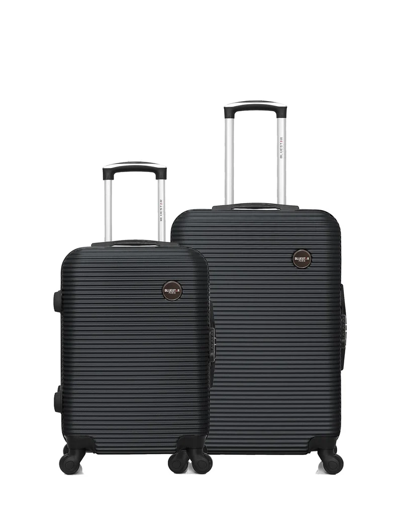 BLUESTAR – 2er-Pack: Mittelgroßer Koffer und Handgepäck LONDON