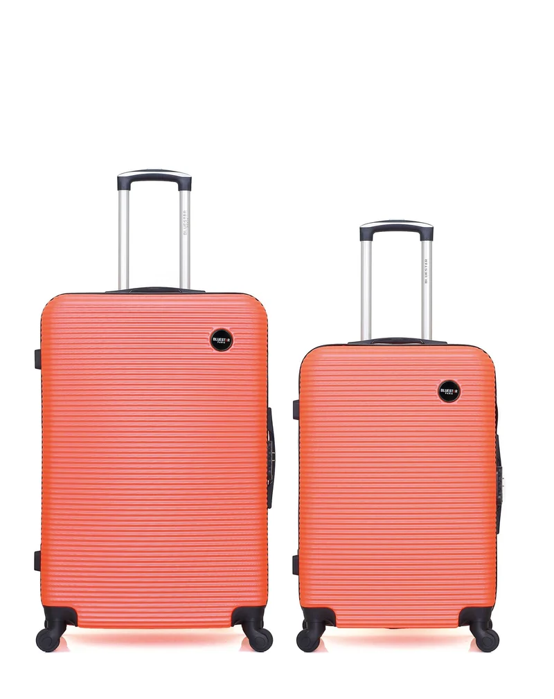 BLUESTAR – 2er-Pack: Großer Koffer und mittelgroßer Koffer LONDON