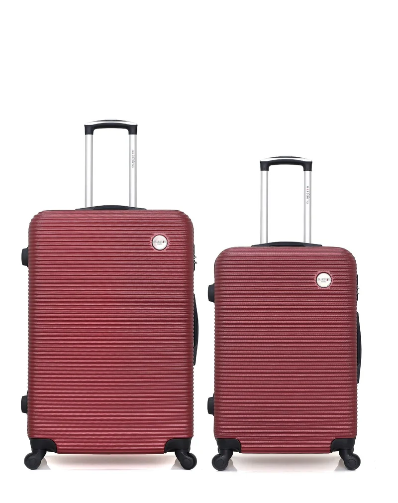 BLUESTAR – 2er-Pack: Großer Koffer und mittelgroßer Koffer LONDON