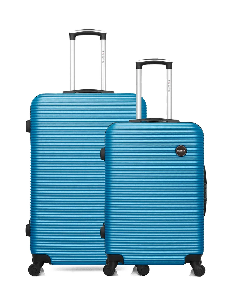 BLUESTAR – 2er-Pack: Großer Koffer und mittelgroßer Koffer LONDON