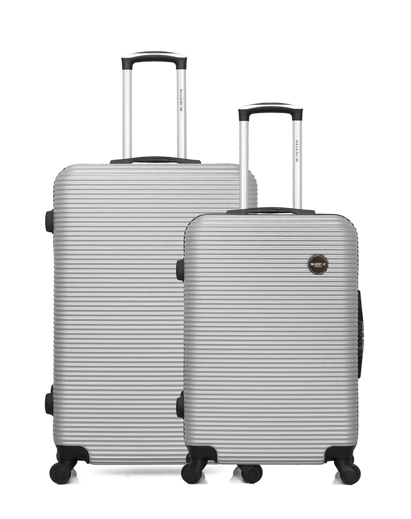 BLUESTAR – 2er-Pack: Großer Koffer und mittelgroßer Koffer LONDON